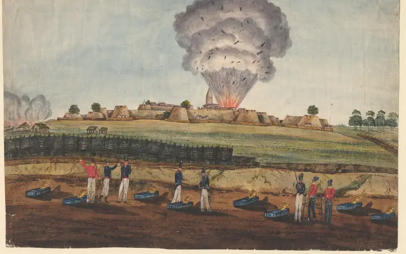Battle of Hutrass, March 1817