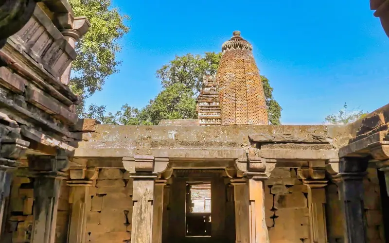 Shiva temple and monastery, Chandreh Rampur Naikin, Madhya Pradesh 13