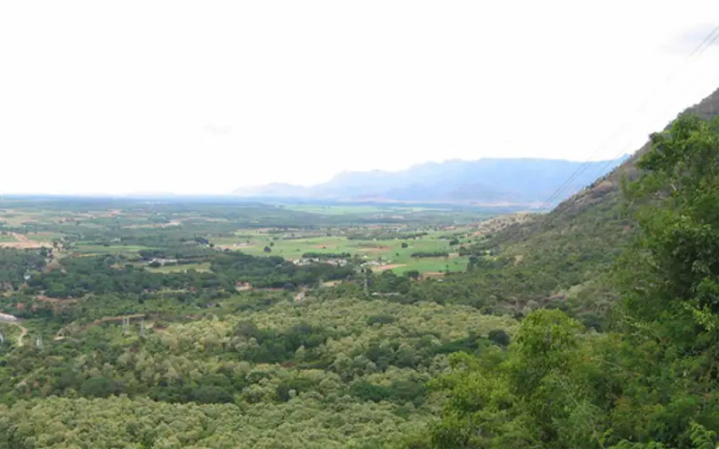 Cumbum Valley in Theni District, Tamil Nadu, India
