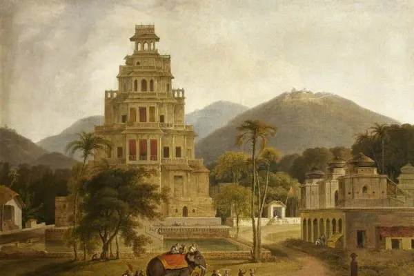 Thomas Daniell (1749-1840) - The Fort of Vellore in the Carnatic, India - 732241 - Nationa