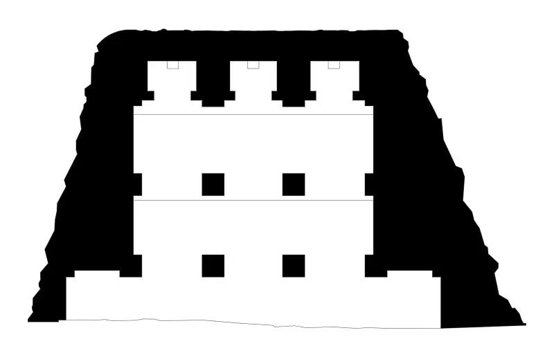 Brahma VIsnu Mahesvara rock-cut temple, Mandagapattu Tamil Nadu